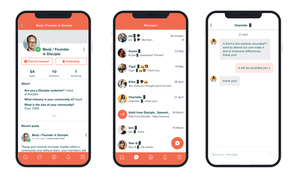 Discipline service interface