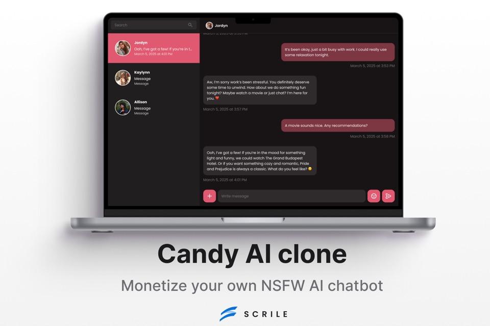 Scrile AI promo
